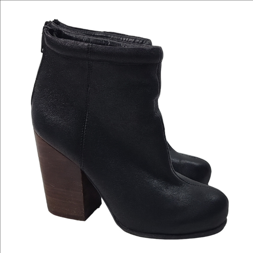 Jeffery Campbell Block Heel Booties Size 7.5